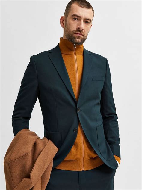 Buy Dark Green Formal Suit Blazer for Men Online
