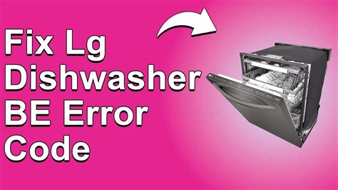 Image result for LG Dishwasher Error Codes