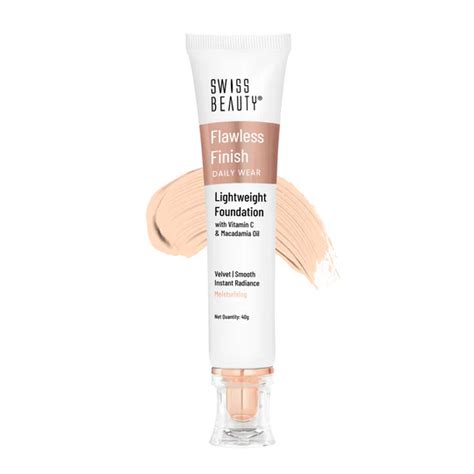 Swiss Beauty Flawless Finish Foundation 40g daily wear – Zivanyaa