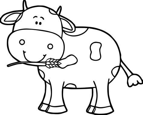 Realistic Cow Coloring Pages at GetDrawings | Free download
