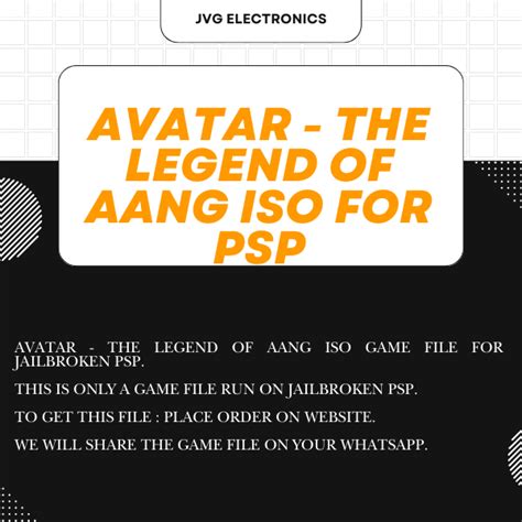 Download Avatar - The Legend Of Aang ISO File For PSP