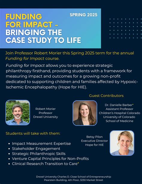 Drexel University is starting 2025 with IMPACT 🧨 My annual spring-term ...