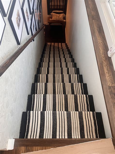 Stairs Redesigned – Stick & Peel Vinyl Flooring - Berry Berry Quite ...