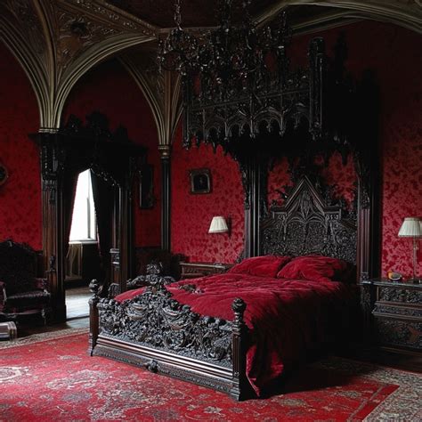 10 Dramatic Gothic Bedroom Ideas: Create Your Dark Romantic Sanctuary ...