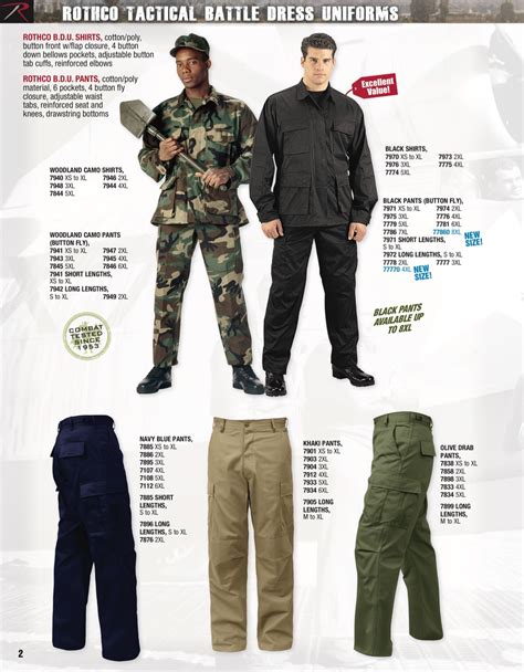 Rothco Big And Tall Catalog