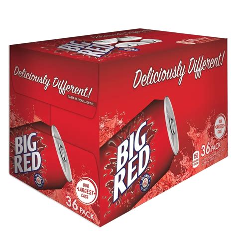 Big Red Soda (12 Ounce cans, 36 Count) - Walmart.com