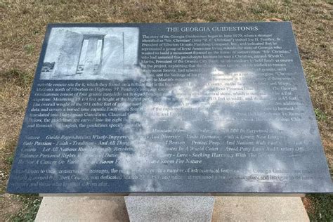 The history of the Georgia Guidestones: ‘America’s Stonehenge’