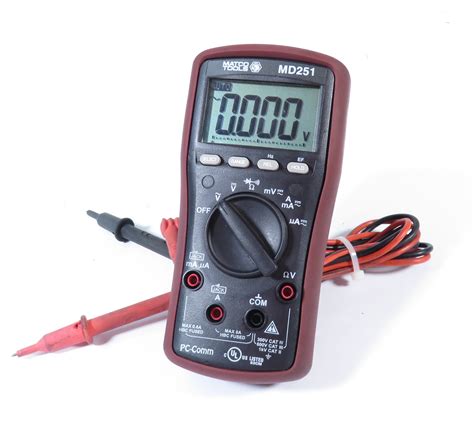 Matco Tools MD251 True RMS Compact Handheld Basic Digital Multimeter