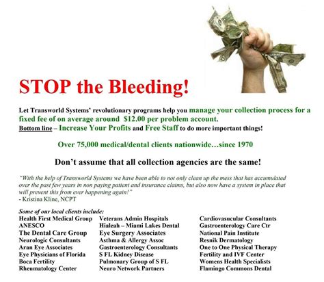 Don’t let past-due accounts ruin your business or practice. Transworld Systems offers debt ...