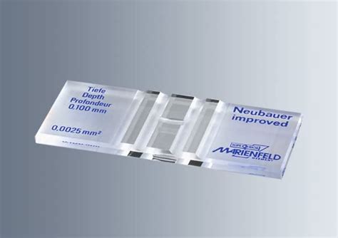 Cell Counting Chamber Brightline 0610010 Neubauer Improved Marienfeid ...