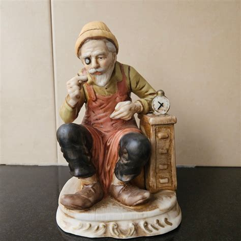 Vintage Spanish Watch Clock Repairer Figurine – Moonee Ponds Antiques