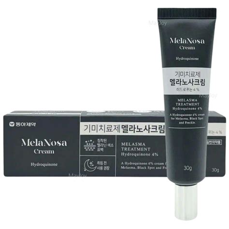 DONG-A MelaNosa Cream Hydroquinone 4% for Melasma Freckles Dark Spots Senile Black Spots from ...