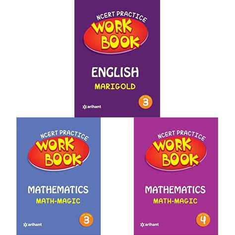 WORKBOOK ENGLISH CBSE- CLASS 3RD + WORKBOOK MATH MAGIC CBSE- CLASS 3RD ...