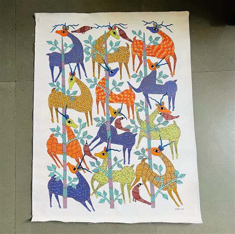 Gond Series - 16 — Khojcrafts
