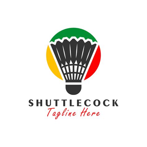 Shuttle Cock Logo Design 的图像结果