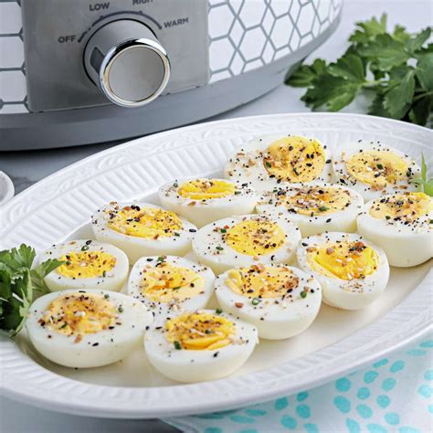 How to hard boil eggs in a Crock Pot - Cup of Yum