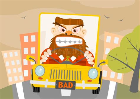 Image result for Angry Driver Cartoon