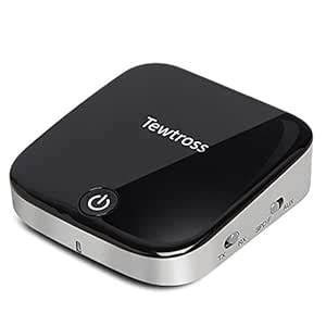 Tewtross Bluetooth 5.0 Transmitter and Receiver Digital Optical SPDIF ...