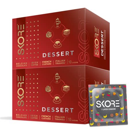 Buy Skore Dessert Assorted Premium Flavoured : Belgian Chocolate ...