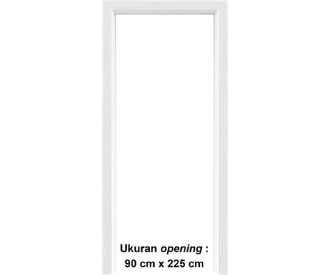 Kusen Lebar BR 75 Putih - Doors and Windows