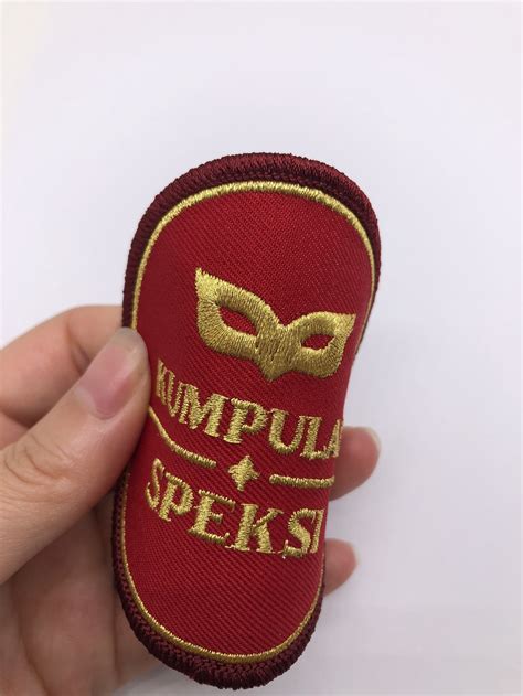 Buy Sewing on Metallic Gold Embroidered Patches, Custom Patch, Name ...