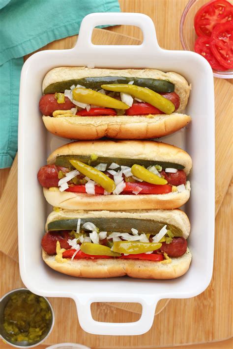 Chicago Hot Dog Recipe - One Sweet Appetite