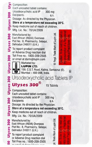 Ulyses 300 Tablet: Uses, Side Effects, Price & Substitutes