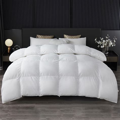 Amazon.com: MH MYLUNE HOME Fluffy Down Alternative Comforter, All ...