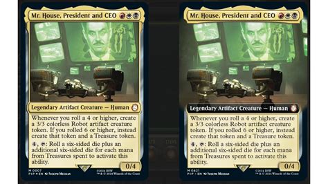 MTG Fallout commander decks have Dogmeat, energy, and Moth Man