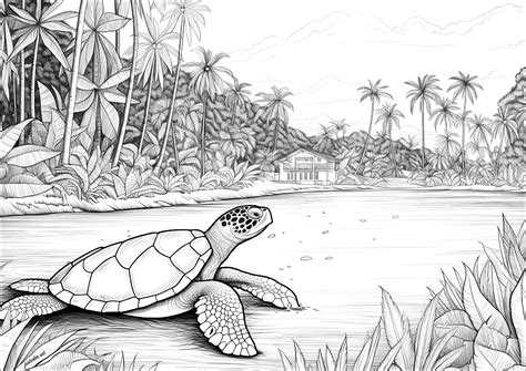 Beach Coloring Pages Hard [2025]