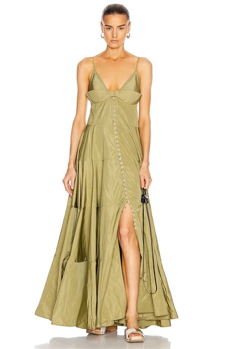 JACQUEMUS La Robe Manosque in Green | FWRD