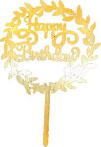 citc Happy Birthday Topper Cake Topper Price in India - Buy citc Happy ...