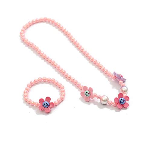 Buy Little Girls Jewelry Sets: Lovely Beaded Necklace & Bracelet Sets ...