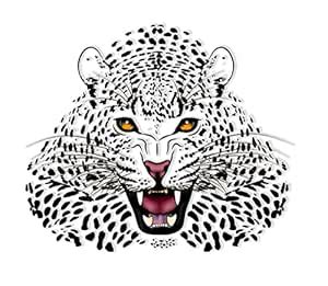 Akki World Royal Black Tiger Wall Sticker for Living Room, Bedroom ...