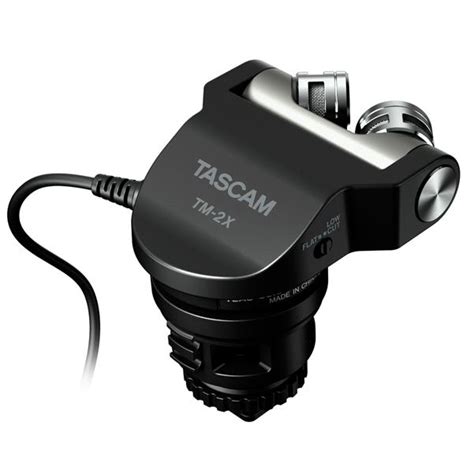 Tascam TM-2X Stereo Condenser Camera Microphone – BAJAAO.COM