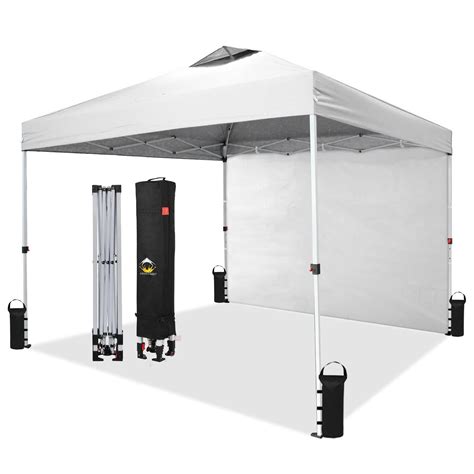 Buy CROWN SHADES 10x10 Pop up Canopy Instant Commercial Canopy ...