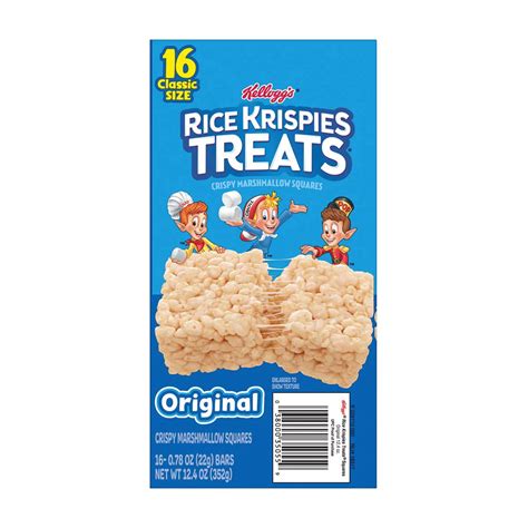Buy Rice Krispies Treats Original Crispy Marshmallow Squares, Kids ...