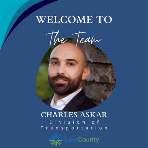 We are excited to see where you take LCDOT's Traffic Department and ...