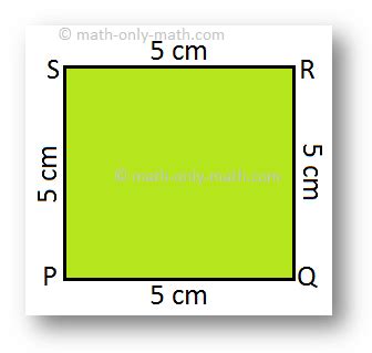 Image result for Perimeter of a Square Example
