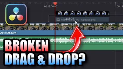 Creator Reality: Davinci Resolve drag & drop not working? TRY THIS!