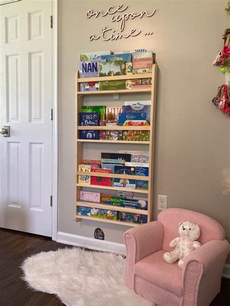 Kids Bookshelf, Montessori Bookshelf, Baby Bookshelf, Nursery Bookshelf ...