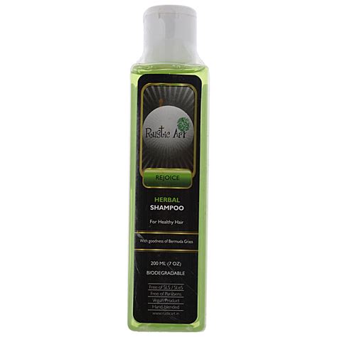 Buy Rustic Art Herbal Shampoo, 200ml Online at Low Prices in India ...