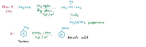 Class 12 CBSE Chemistry Board Question Chapter Aldehyde and Ketones