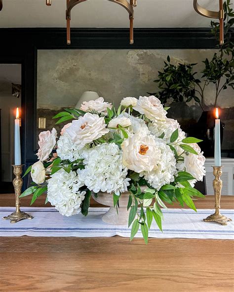 Simple DIY Flower Arrangement Using Faux Florals - DESIGN IT. STYLE IT.