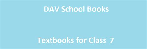 Image result for Class 7 DAV Science