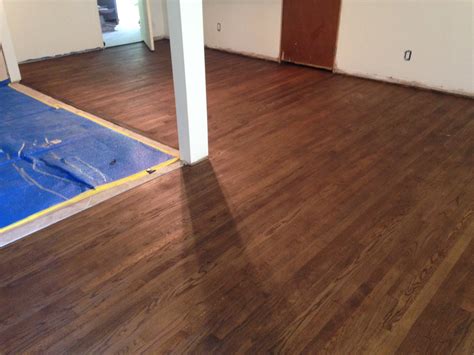 Red Oak Wood Flooring Refinishing in Englewood