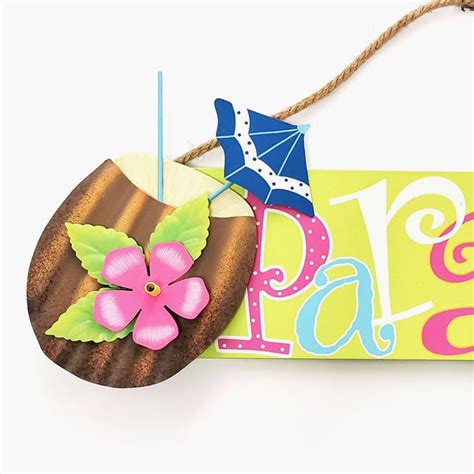 Buy Corsica Paradise Wooden Plaque from Corsica by Home Centre at just ...