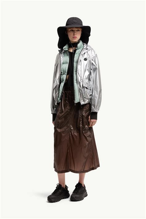 Chaqueta con capucha metalizada Ylang Plateado - Anoraks y Impermeables ...
