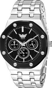 ABREXO Abx6542-Silver Black Hublot Design Trending HUB-LOT Design ...