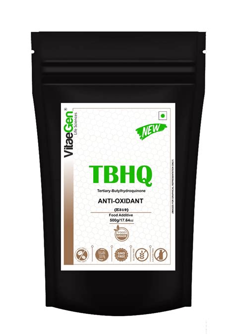 VitaeGen Tertiary Butylhydroquinone (TBHQ) Powder- 500g : Amazon.in ...